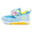 【POLI 波力】正版童鞋 波力 電燈運動鞋/透氣 排汗 輕量 台灣製 藍黃(POKX34146)