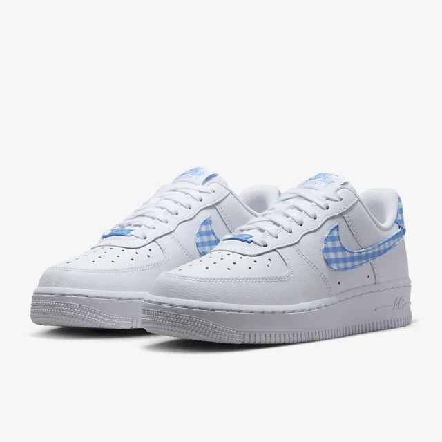 NIKE 耐吉】休閒鞋運動鞋WMNS AIR FORCE 1 07 ESS TREND 女鞋白藍