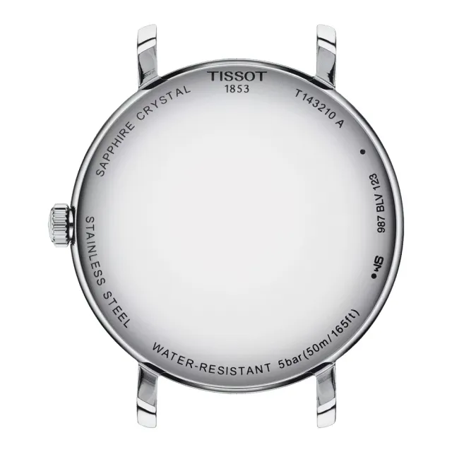 【TISSOT 天梭】Everytime 經典雋永大三針女錶-34mm 錶 生日禮 送禮(T1432101101101)