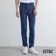 【SST&C.超值限定】天藍幾何紋修身西裝褲0212010004