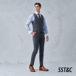 【SST&C 最後65折】米蘭系列 灰色格紋修身西裝褲0212210002
