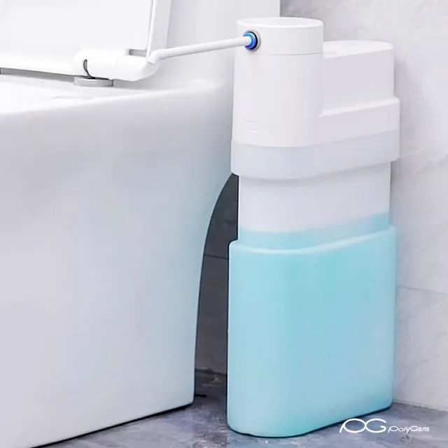 泡泡盾智能馬桶防濺泡沫機HE-407(防濺水 隔臭去污 馬桶清潔 浴室防臭 可充電)