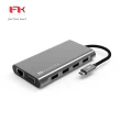 【Feeltek】Mega-Dock 11合1 USB-C 多功能集線器(擴充投影 傳輸充電)