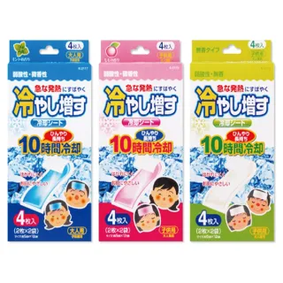 【KIYOU】退熱貼-6入組(1入4枚/3款任選/日本原裝進口)