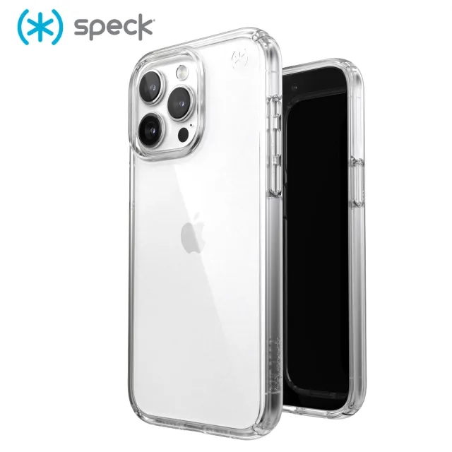 【Speck】iPhone 15 Pro 6.1/ 6.7吋系列 Presidio Perfect-Clear透明抗菌防摔保護殼(iPhone 15 Pro 保護殼)