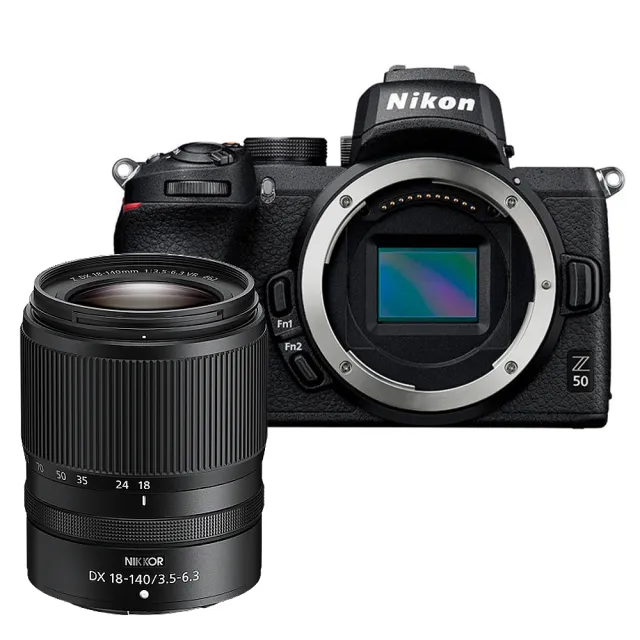 【Nikon 尼康】Z50 BODY+Z DX 18-140mm(公司貨-旅遊組合)