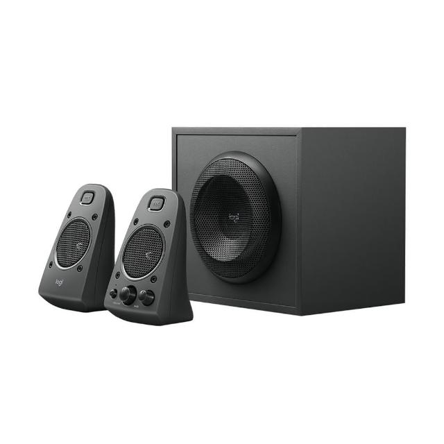 Logitech 羅技 Z625 是一款桌上型多媒體喇叭,採用 2.1 聲道設計,包含左右衛星音箱與強勁重低音音箱,提供沉浸式音效體驗。產品尺寸為衛星音箱 116 x 195 x 124 mm、重低音音箱 282 x 303 x 264 mm,重量分別為 850g 與 6400g,顏色為黑色系,產自中國。支援 110V 電源,無 WiFi 或藍芽功能,配件包含兩個衛星音箱、重低音音箱、光纖連線線、3.5mm 音訊線及使用檔案,享 1 年保固。適合電腦、遊戲與電影娛樂,帶來震撼低音與清晰聲道。 Logitech羅技 Z625