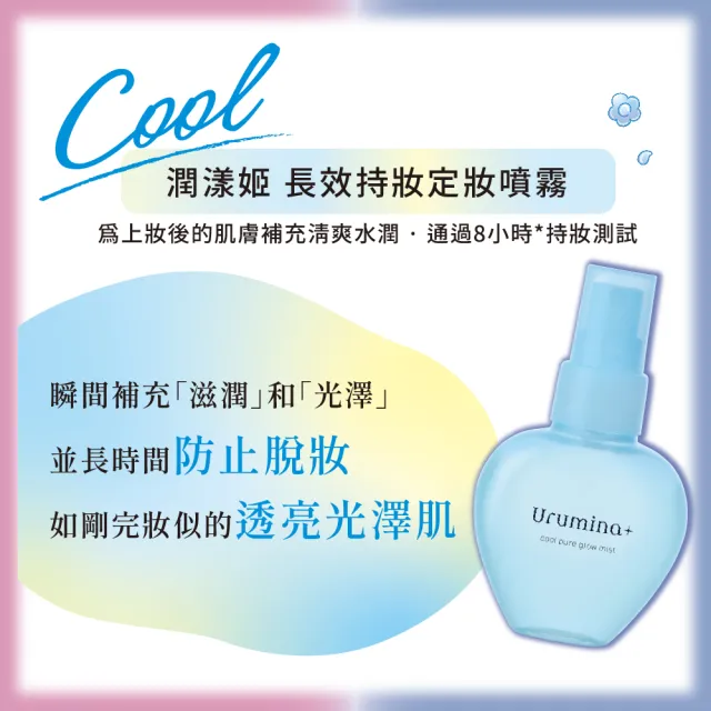 【KOSE COSMEPORT】Urumina潤漾姬 長效持妝定妝噴霧/超微細精華水噴霧(長效定妝/保濕定妝)