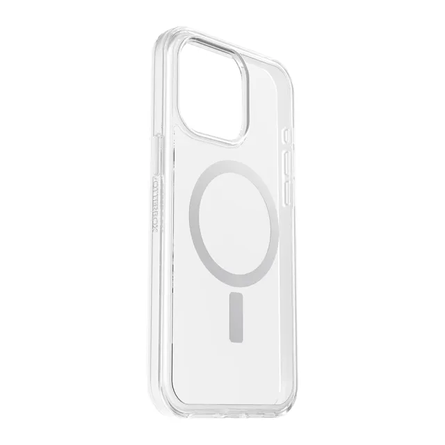【OtterBox】iPhone 15 Pro Max 6.7吋 Symmetry Plus 炫彩幾何保護殼-透明(支援MagSafe)