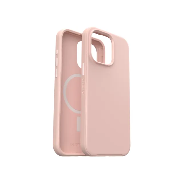 【OtterBox】iPhone 15 Pro Max 6.7吋 Symmetry Plus 炫彩幾何保護殼-粉色(支援MagSafe)