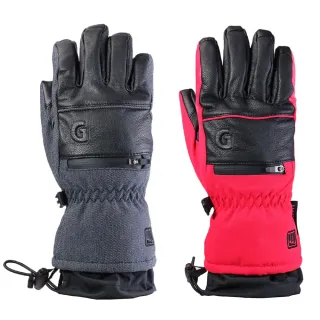 【WellFit】GO WELL 防水滑雪手套 - 女款(五指/兩色)