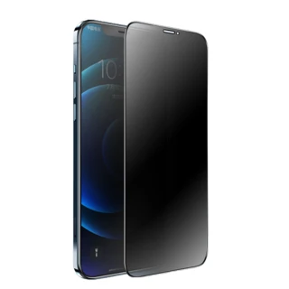 【穿山盾】iPhone 15 Plus 升級20D防窺抗指紋滿版鋼化玻璃保護貼