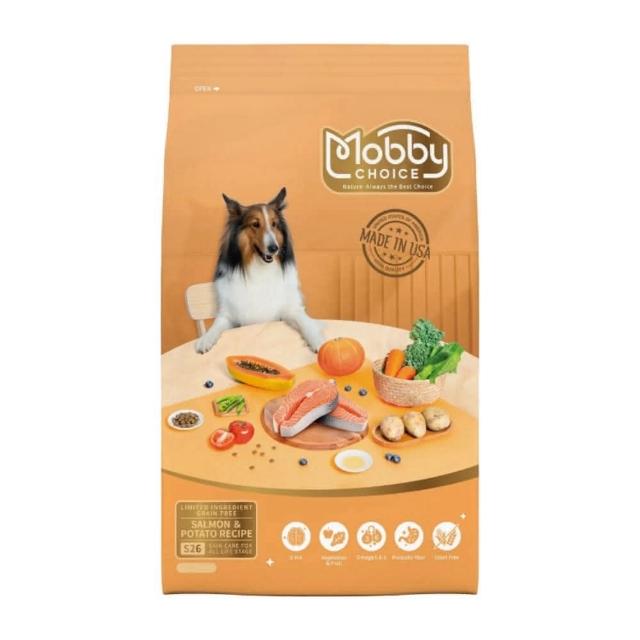 【Mobby 莫比】S26鮭魚馬鈴薯全齡犬無穀食譜 7.5kg 狗糧、狗飼料、犬糧 