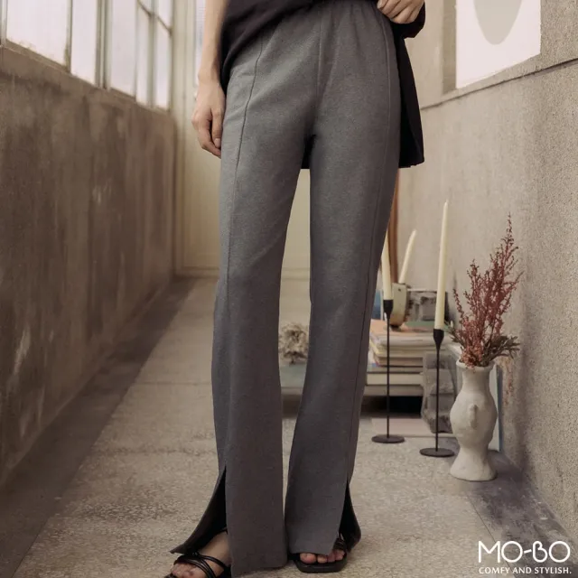 【MO-BO】MIT顯瘦濾鏡微喇叭長褲