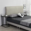 【IDEA】TANYA坦雅簡約5尺雙人皮革床架/房間2件組(床頭+床底)