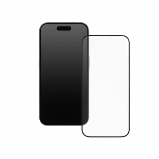 【RHINOSHIELD 犀牛盾】iPhone 15/15 Plus/15 Pro/15 Pro Max 9H 3D滿版玻璃保護貼(3D曲面完美弧度)