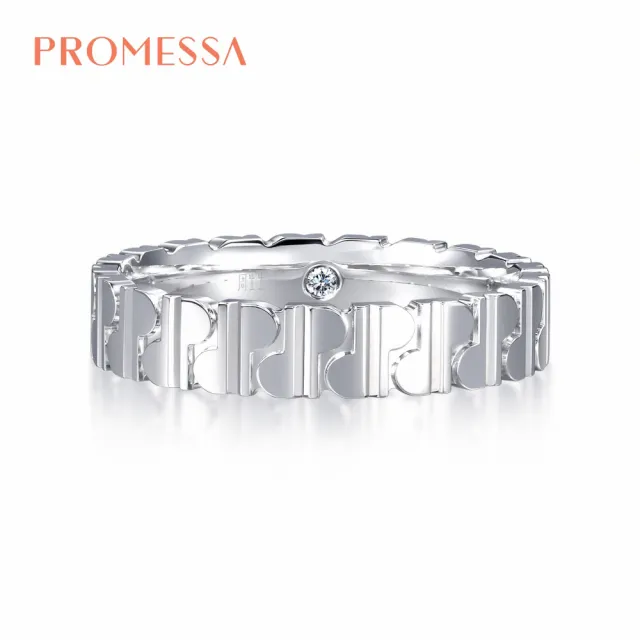 【PROMESSA】Promise系列 18K金鑽石戒指(男戒)