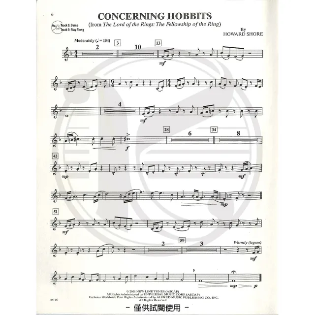 【Kaiyi Music 凱翊音樂】Classic Movie Instrumental Solos for Strings Horn Book & CD