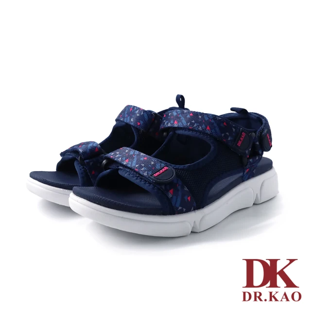 DK 高博士 幾何輕休閒涼鞋 75-3320-70 藍色