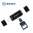 【SEKC】Type-C to USB3.0 3in1讀卡機(STC-CR31-BSMI D31885)