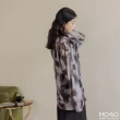 【MO-BO】微透感印花長袖上衣