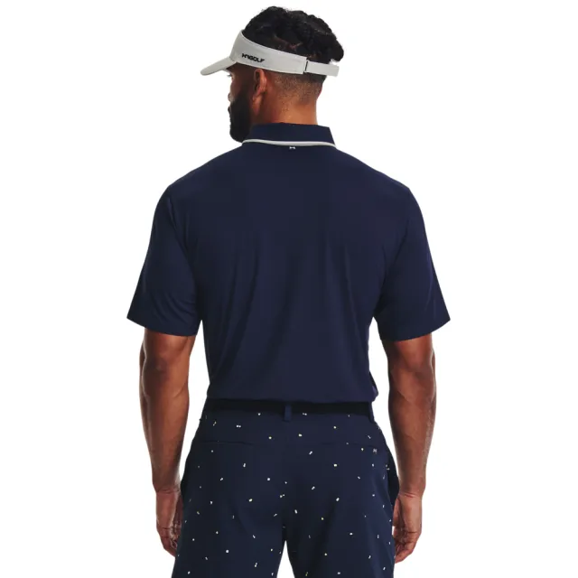 【UNDER ARMOUR】UA 男 Iso-Chill 短POLO_1377364-410(藏藍色)