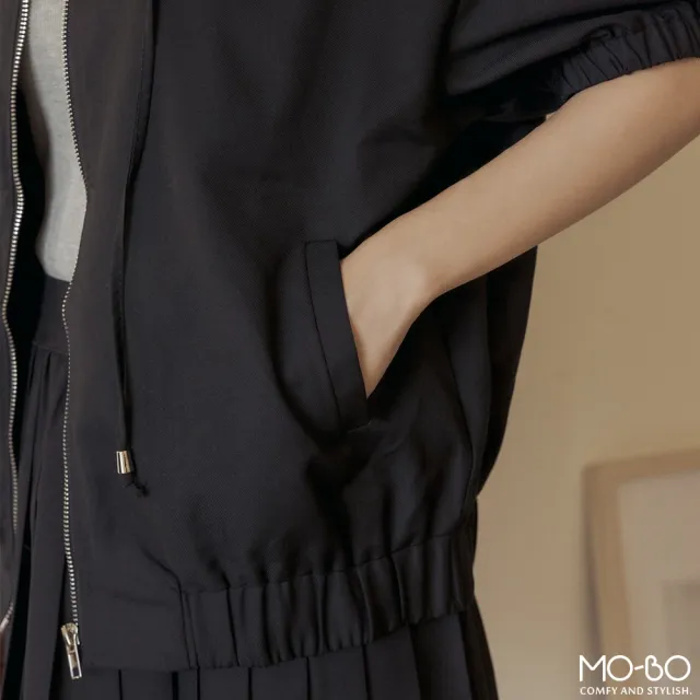 【MO-BO】輕時髦工裝風格短袖外套