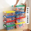 【Mua 姆兒選品】日本品牌收納箱透明收納箱中號小號2入組(收納盒 玩具收納箱 衣物收納)