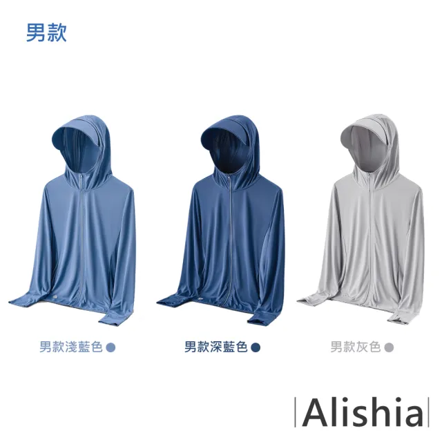 【Alishia】舒適高透氣冰絲防曬休閒外套(現+預 灰 / 深藍 / 白 / 淡紫 / 淡藍 / 深紫 / 綠 / 水藍)