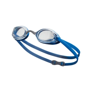 【NIKE 耐吉】SWIM 成人專業型泳鏡  LEGACY 藍 NESSD131-000
