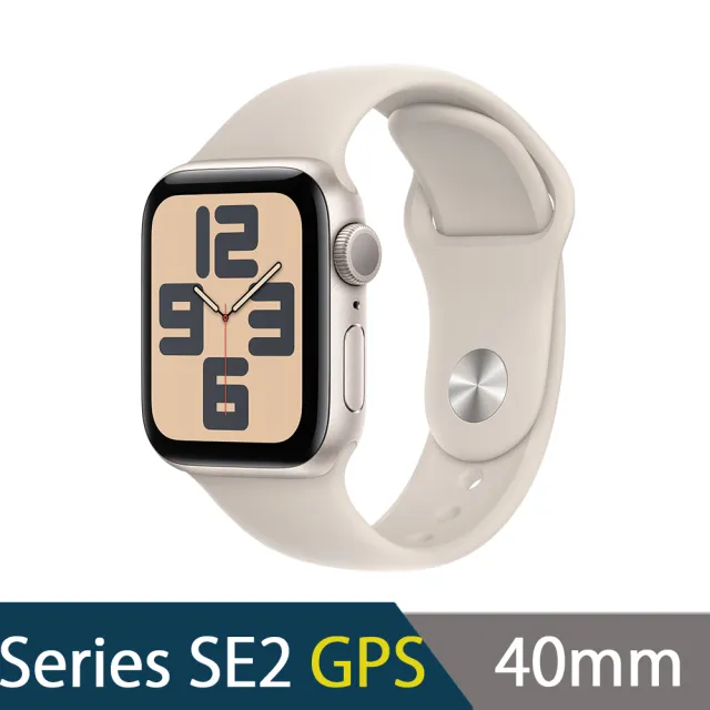 【Apple】Watch Series SE2 2023 GPS版 40mm(鋁金屬錶殼搭配運動型錶帶)