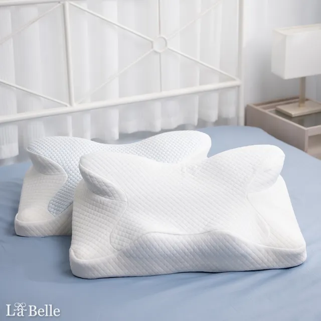 【La Belle】扶眠枕超紓壓機能記憶枕(一入)