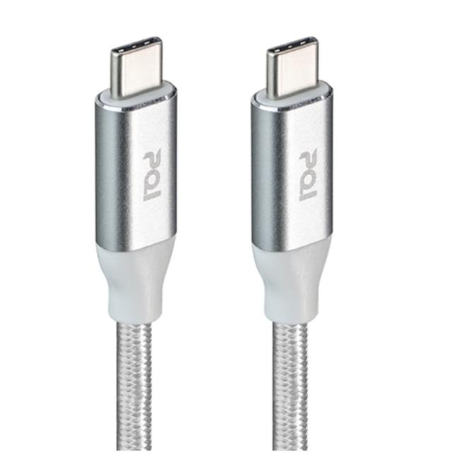 【PQI 勁永】qCable C to C 5A 100cm(5A編織快充線)