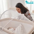 【YODA】嬰兒多功能床邊床-兩色可選(附贈蚊帳/滑輪/旅行袋/床墊)