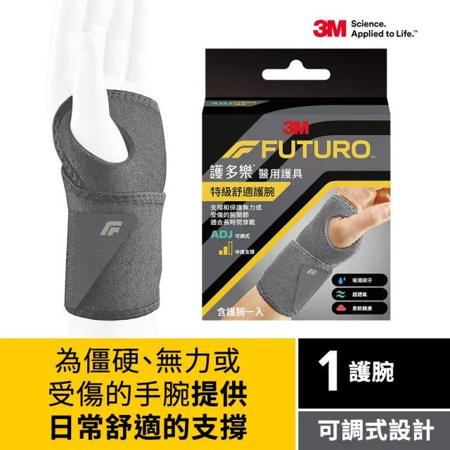 【3M】FUTURO Comfort Fit系列-特級舒適護腕