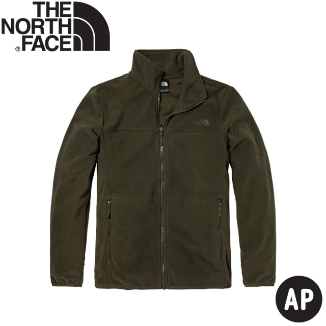 The North Face 女 可套式刷毛保暖外套 AP《墨綠》4NAQ/刷毛外套/立領外套/保暖夾克(悠遊山水)