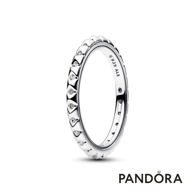 Pandora官方直營 透明三石戒指-絕版品好評推薦