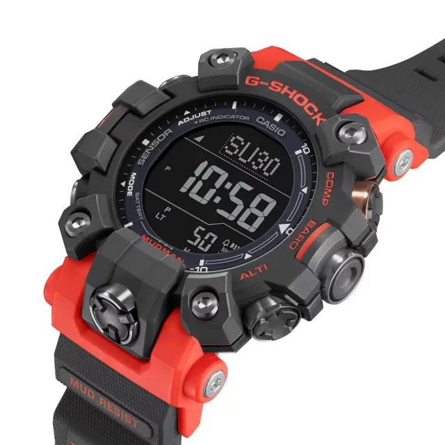 【CASIO 卡西歐】G-SHOCK Master of G系列 三重感應 多功能腕錶 禮物推薦 送禮首選(GW-9500-1A4)