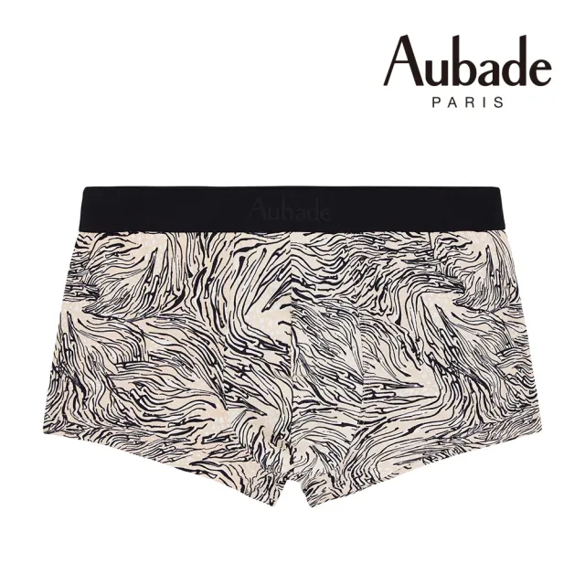 【Aubade】舒棉頂級莫代爾棉 彈性四角男褲 平口褲(動物紋-2321)