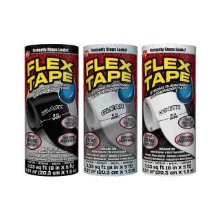 【FLEX SEAL】FLEX TAPE 強固修補膠帶 8吋寬版(共四色 防水貼布)