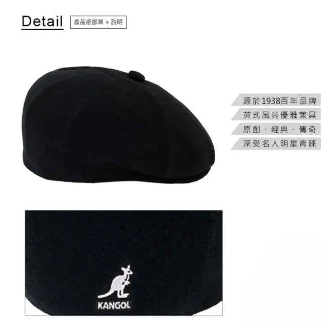 KANGOL】WOOL GALAXY鴨舌帽(黑色) - momo購物網- 好評推薦-2023年11月
