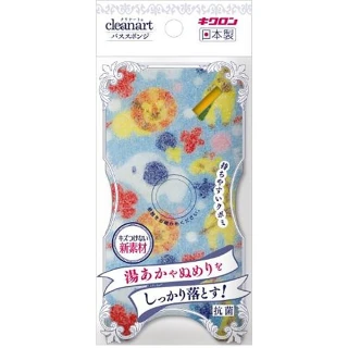 【台隆手創館】日本CLEANART浴室毛面清潔海綿(藍/紅)