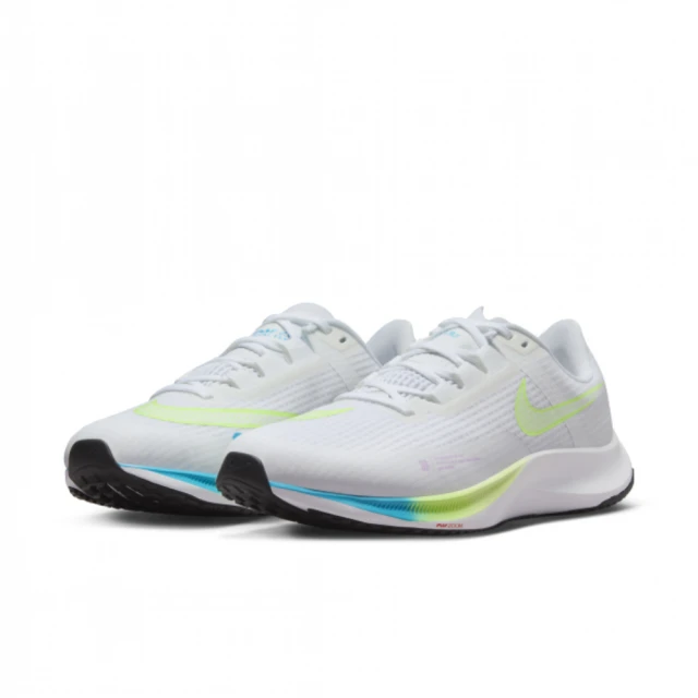 NIKE 耐吉 慢跑鞋 男鞋 運動鞋 緩震 AIR ZOOM RIVAL FLY 3 白 CT2405-199(3R3468)