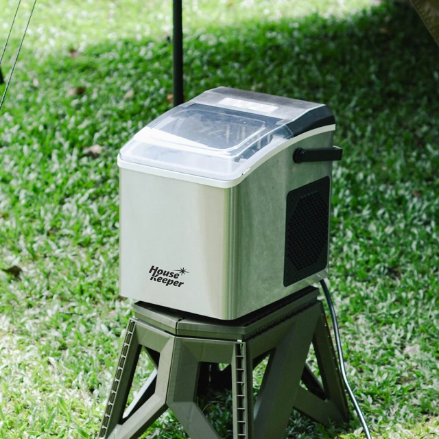 【妙管家】微電腦全自動極速製冰機 HKCV-22C(桌上型 戶外露營 家用)