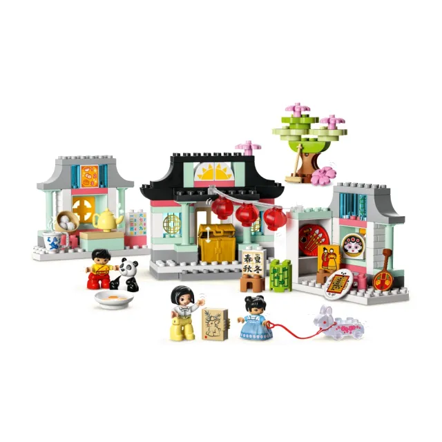 【LEGO 樂高】得寶系列 10411 民俗文化小學堂(啟蒙玩具 學齡前玩具 DIY積木)