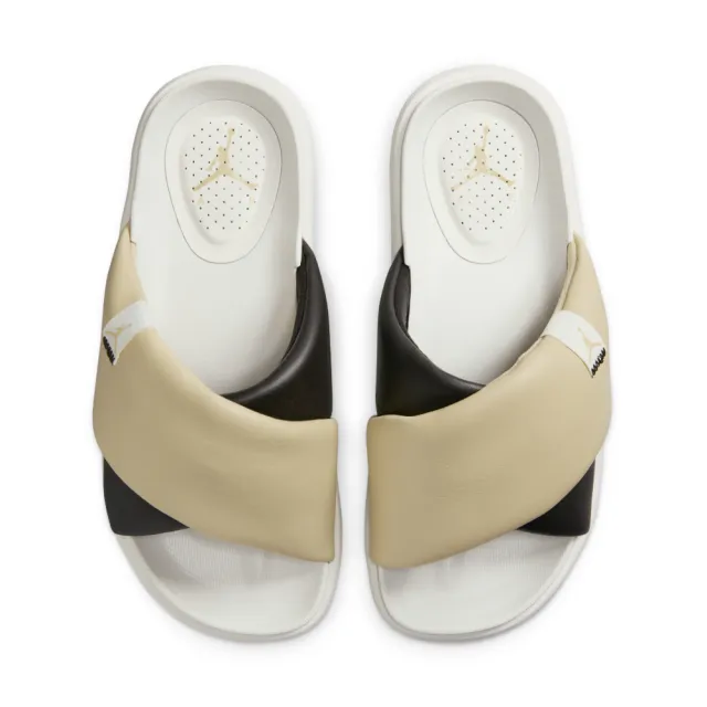 NIKE 耐吉】拖鞋女鞋運動WMNS JORDAN SOPHIA SLIDE 奶茶黑DO8863-202