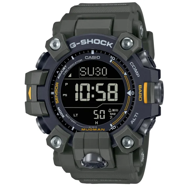 【CASIO 卡西歐】G-SHOCK Master of G系列 三重感應 多功能腕錶 禮物推薦 送禮首選(GW-9500-3)