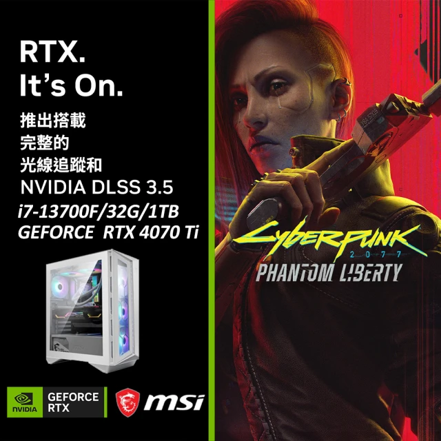 華碩平台 i5十核GeForce RTX 4060TI{冰原