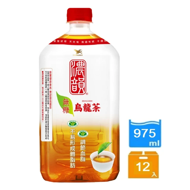 濃韻 濃韻烏龍茶975mlx12入/箱