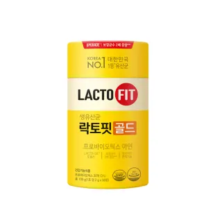 【韓國鍾根堂】LACTO-FIT益生菌 GOLD升級版 2g × 50包(3歲以上全年齡)